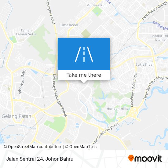 Jalan Sentral 24 map