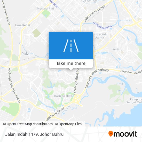 Jalan Indah 11/9 map