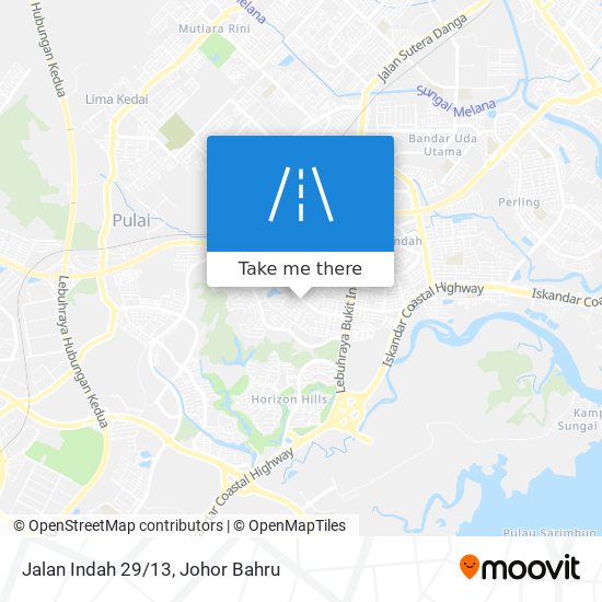 Jalan Indah 29/13 map