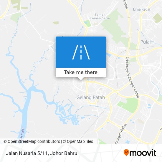 Jalan Nusaria 5/11 map