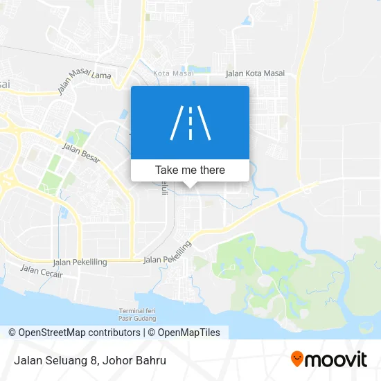 Jalan Seluang 8 map