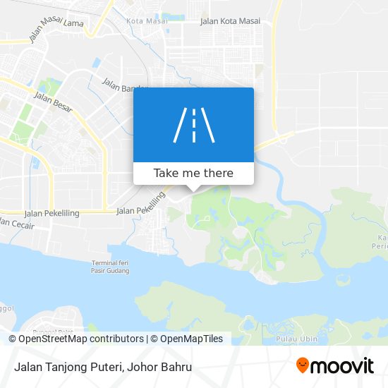 Jalan Tanjong Puteri map