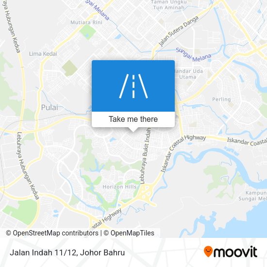 Jalan Indah 11/12 map