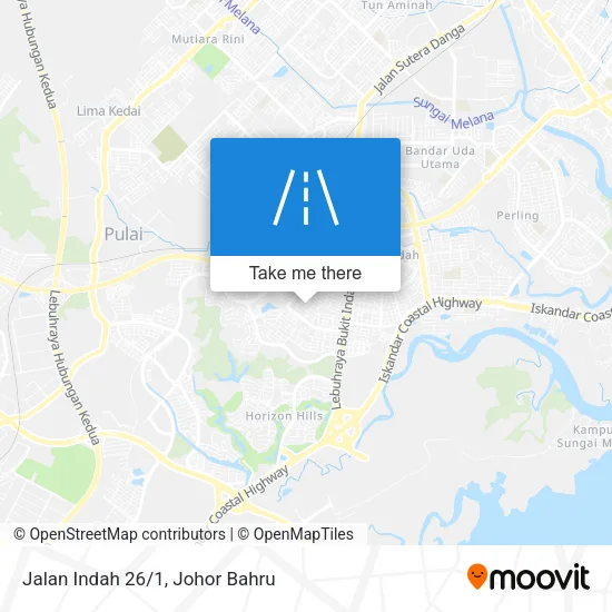 Jalan Indah 26/1 map
