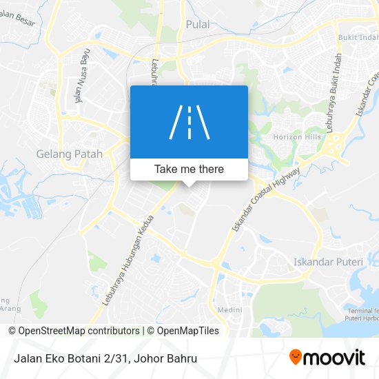 Jalan Eko Botani 2/31 map