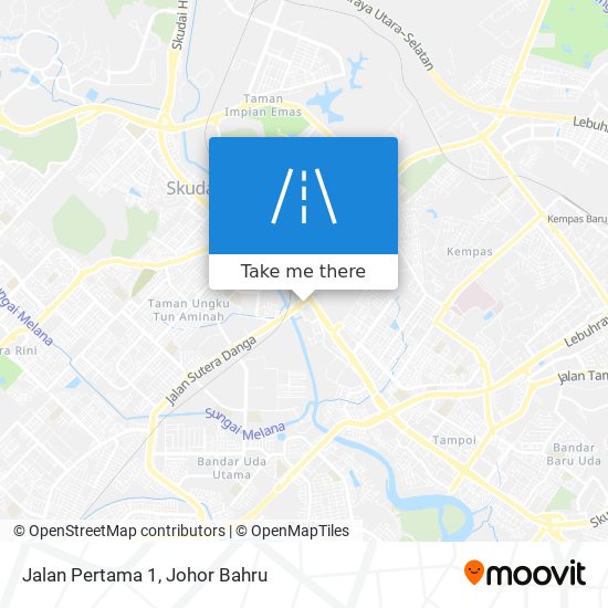 Jalan Pertama 1 map