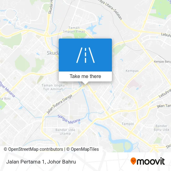 Jalan Pertama 1 map