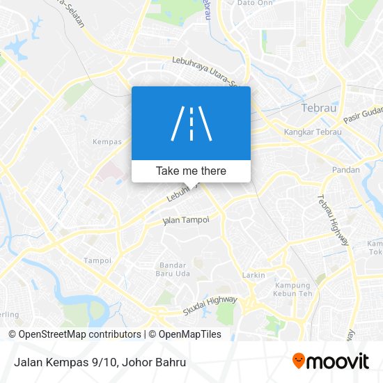 Jalan Kempas 9/10 map