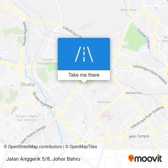 Jalan Anggerik 5/8 map