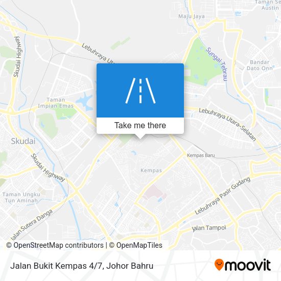 Jalan Bukit Kempas 4/7 map