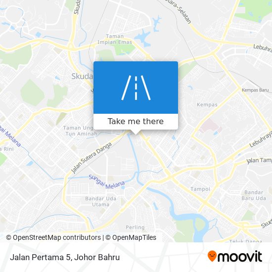 Jalan Pertama 5 map