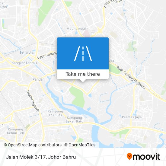 Jalan Molek 3/17 map