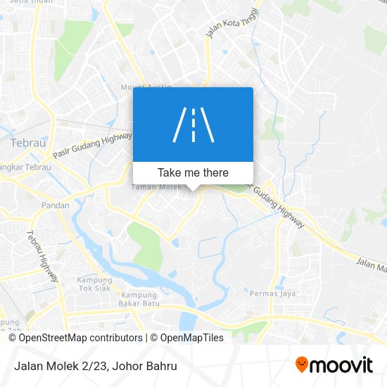 Jalan Molek 2/23 map