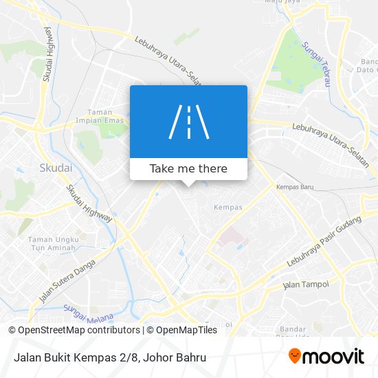Jalan Bukit Kempas 2/8 map
