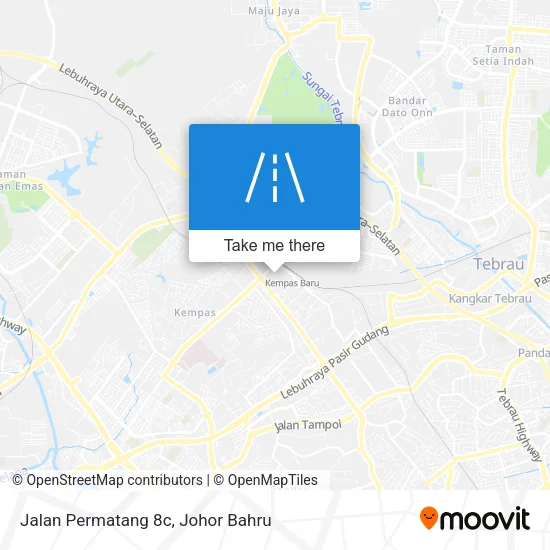Jalan Permatang 8c map