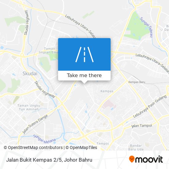 Jalan Bukit Kempas 2/5 map