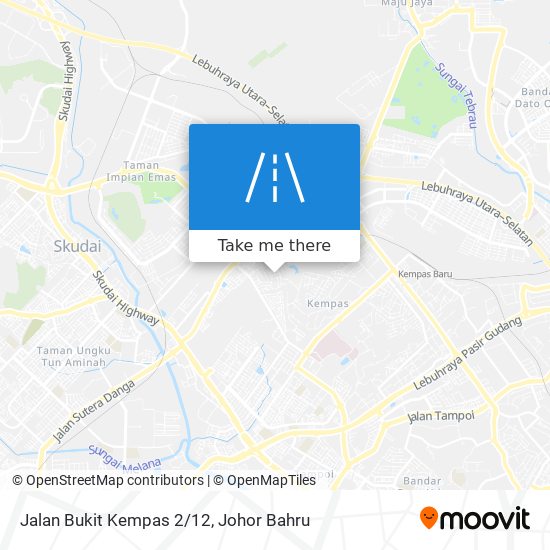 Jalan Bukit Kempas 2/12 map
