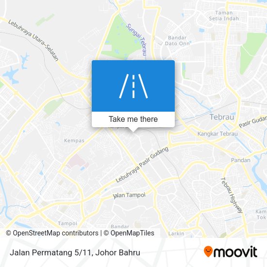 Jalan Permatang 5/11 map