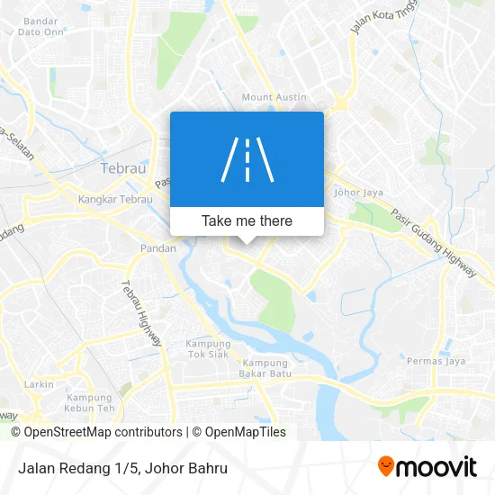 Jalan Redang 1/5 map