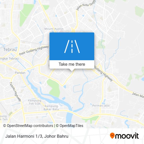 Jalan Harmoni 1/3 map