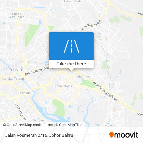 Jalan Rosmerah 2/16 map