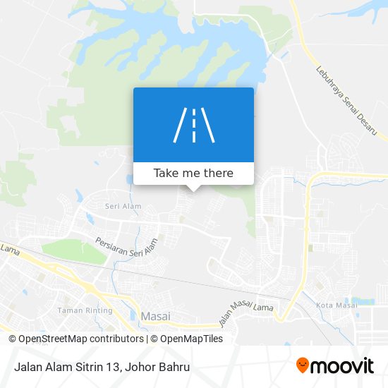 Jalan Alam Sitrin 13 map