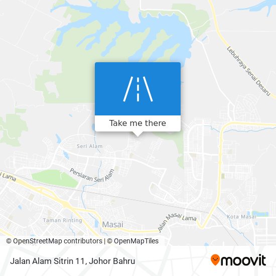 Jalan Alam Sitrin 11 map