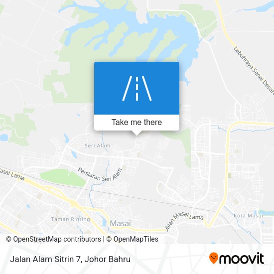 Jalan Alam Sitrin 7 map