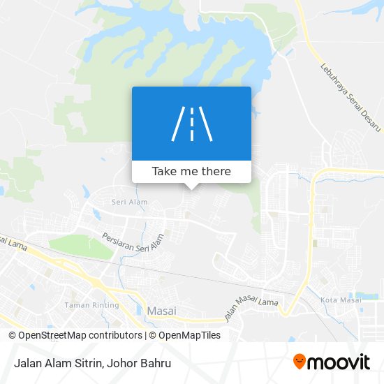 Jalan Alam Sitrin map