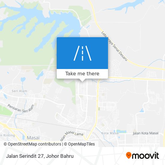 Jalan Serindit 27 map