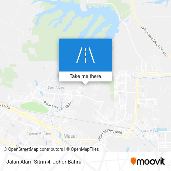 Jalan Alam Sitrin 4 map
