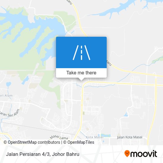 Jalan Persiaran 4/3 map