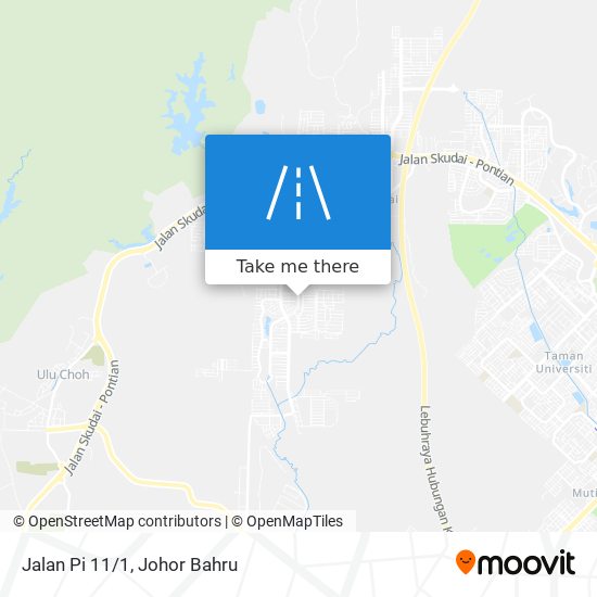 Jalan Pi 11/1 map