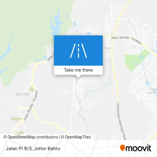 Jalan Pi 8/3 map