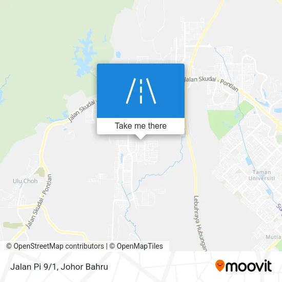 Jalan Pi 9/1 map