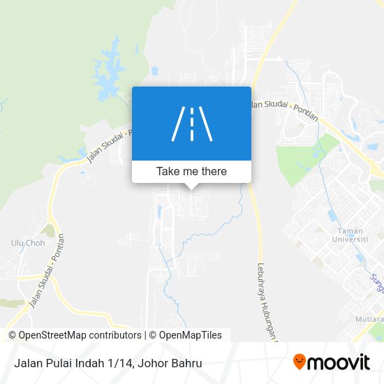 Jalan Pulai Indah 1/14 map