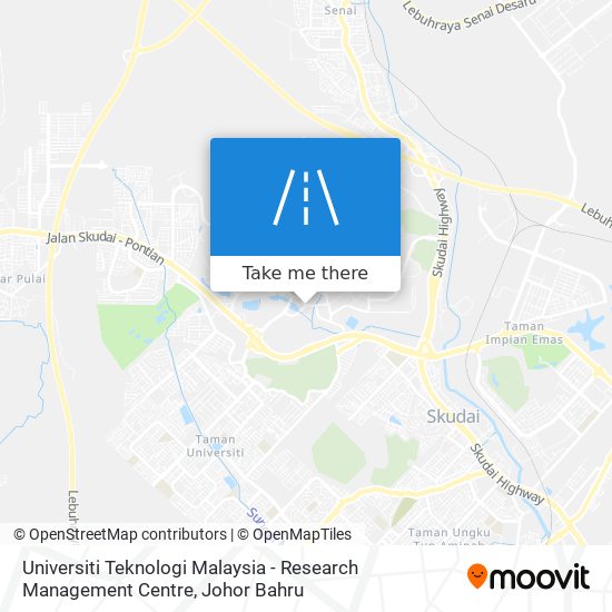 Universiti Teknologi Malaysia - Research Management Centre map