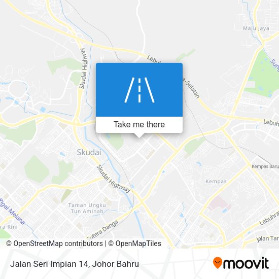 Jalan Seri Impian 14 map