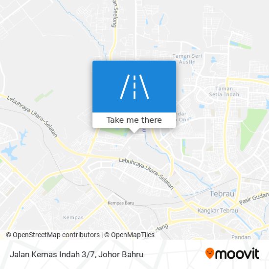 Jalan Kemas Indah 3/7 map