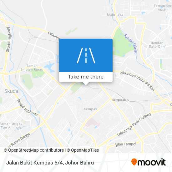 Jalan Bukit Kempas 5/4 map
