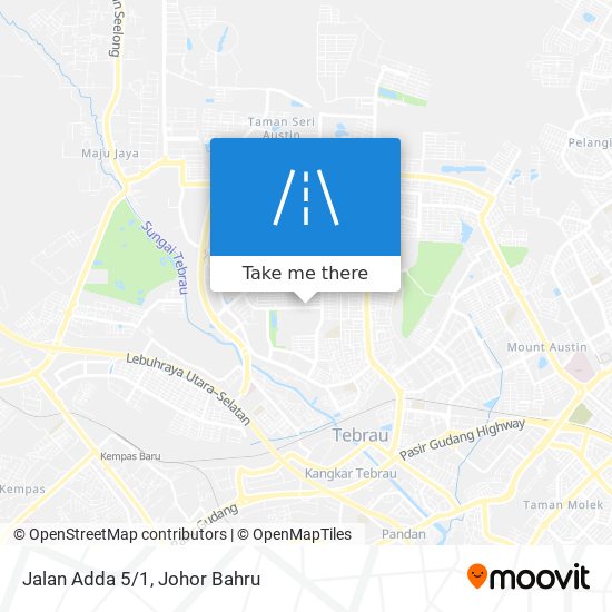 Jalan Adda 5/1 map