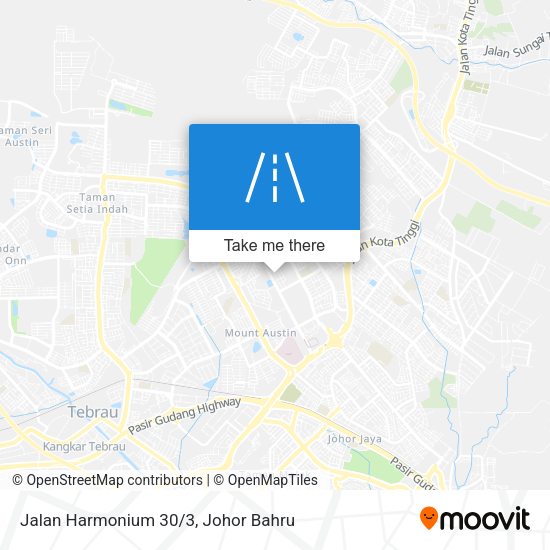 Jalan Harmonium 30/3 map