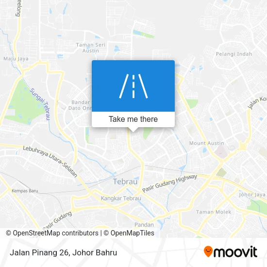 Jalan Pinang 26 map