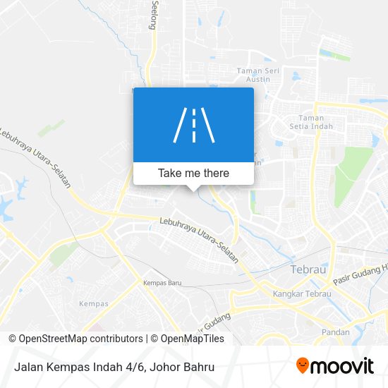 Jalan Kempas Indah 4/6 map