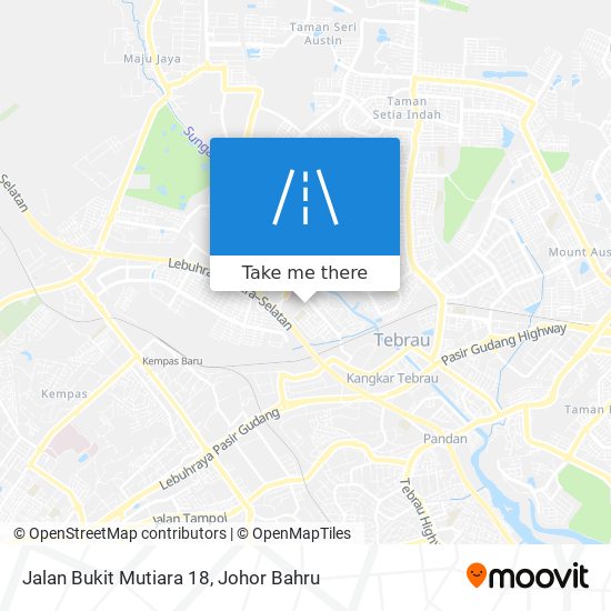 Jalan Bukit Mutiara 18 map