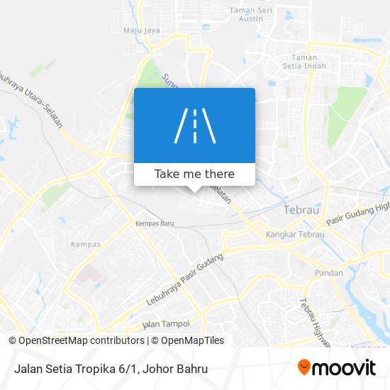 Jalan Setia Tropika 6/1 map