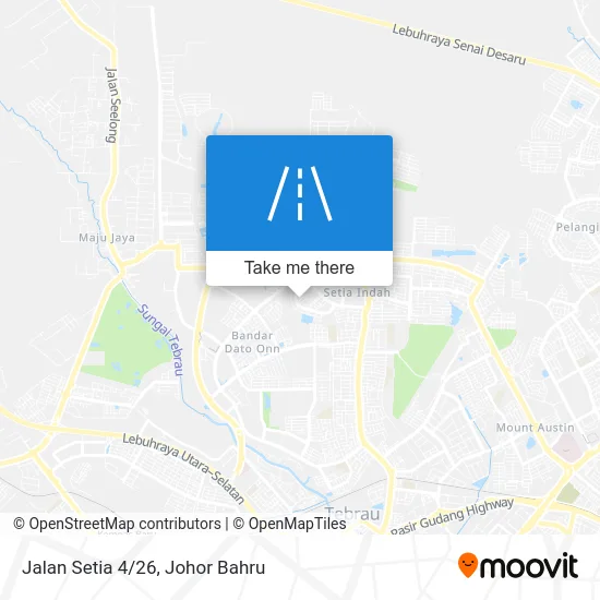 Jalan Setia 4/26 map