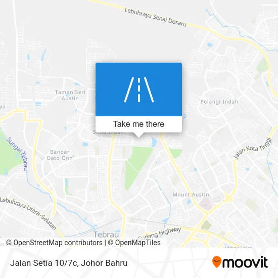 Jalan Setia 10/7c map