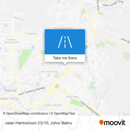 Jalan Harmonium 23/10 map