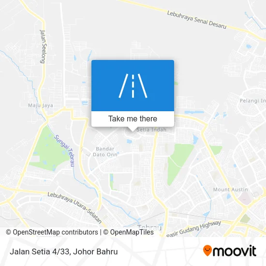 Jalan Setia 4/33 map